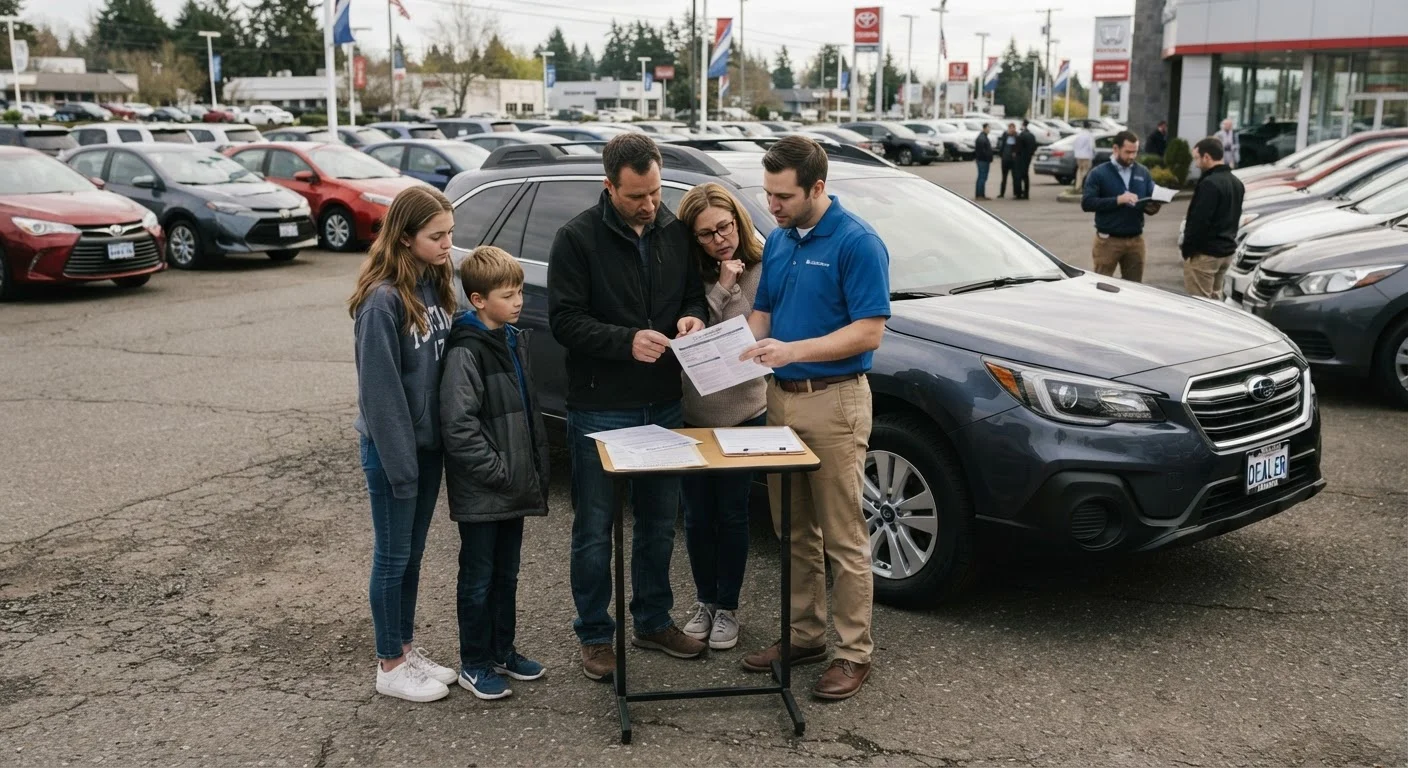 What Families Get Wrong When Trading In a Vehicle