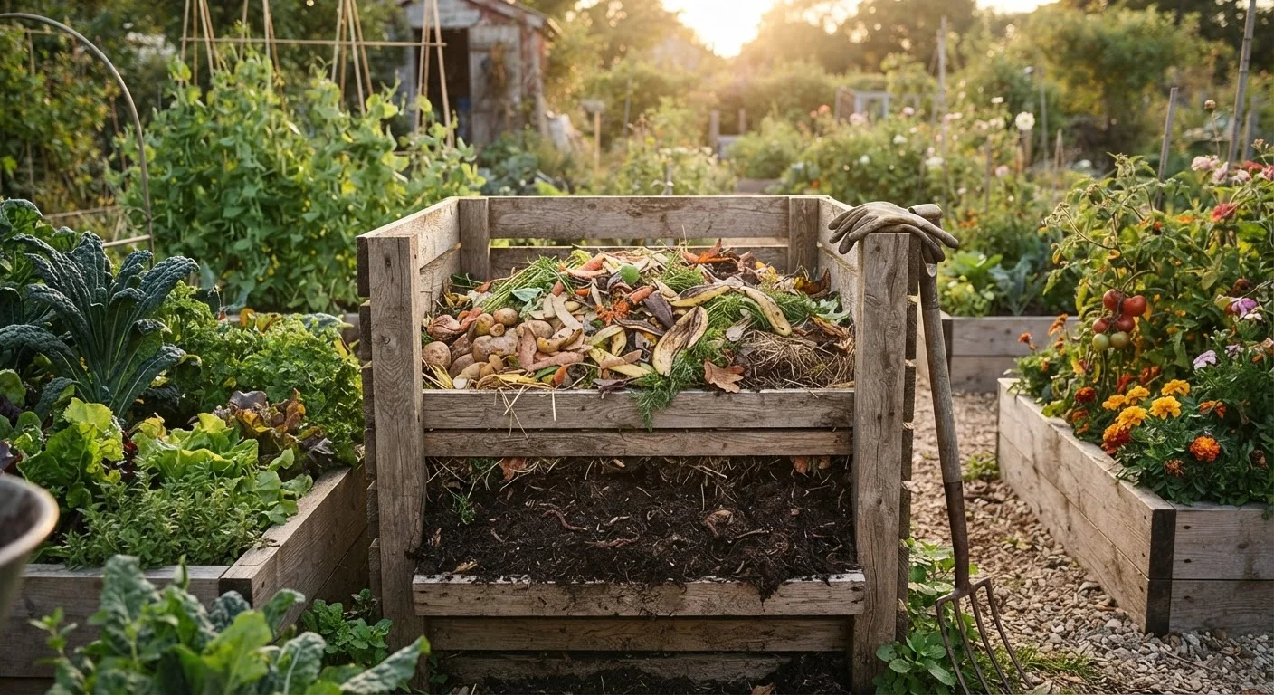 Home Composting From Kitchen Scraps to Garden Soil