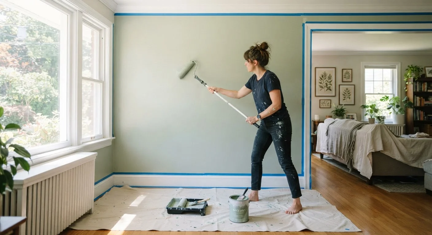 Painting a Room Without Hiring a Contractor