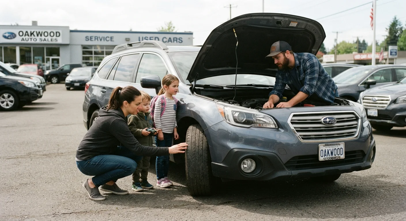 Before You Sign Anything: A Checklist for Buying a Used Family Car
